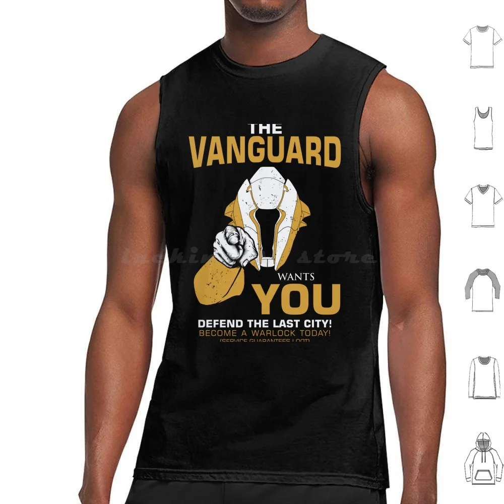 The Vanguard Wish You (Warlock) Canotte Gilet Senza Maniche Destiny 2 Destiny Destiny2 Destiny The Game 6 Exotic Titan