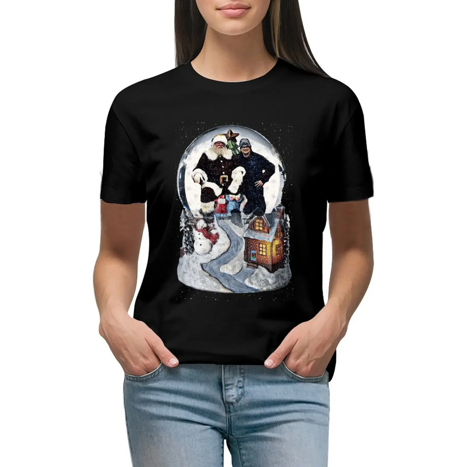 Zak Bagans Chrismas T-Shirt Kawaii Vestiti Vestiti Estivi Magliette In Cotone Donna