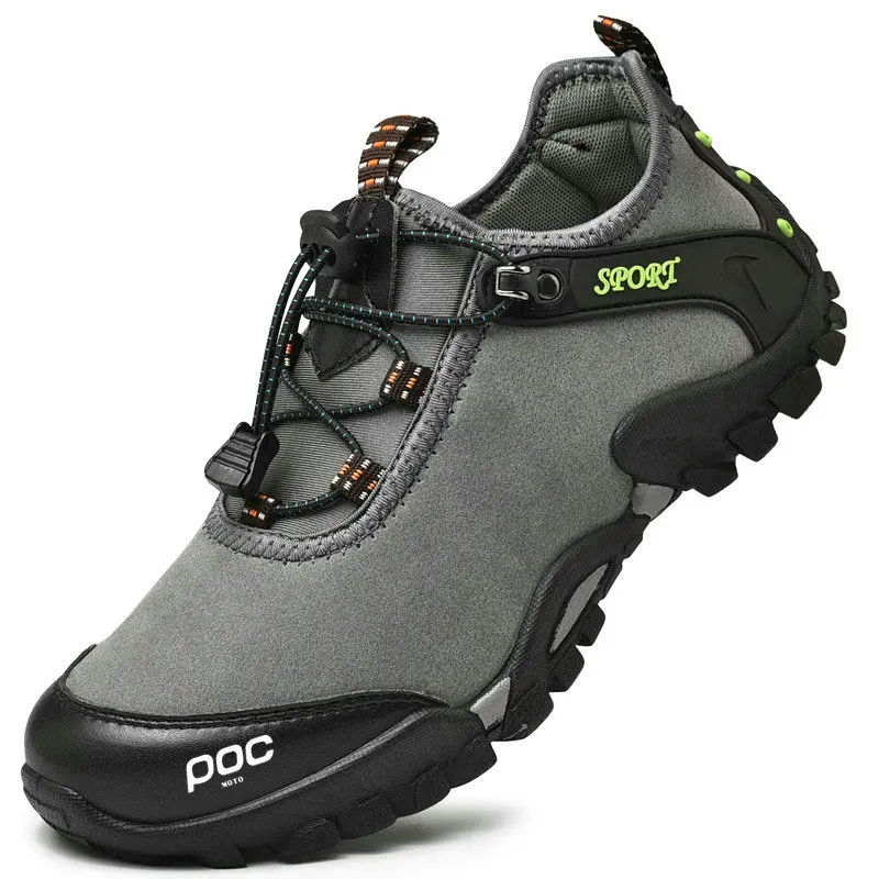 MOTO POC Outdoor Cycling Shoes High-qualit Breathable Men's Casual Sports Non-slip Mountain Biking Shoes Sports Racing Footwear