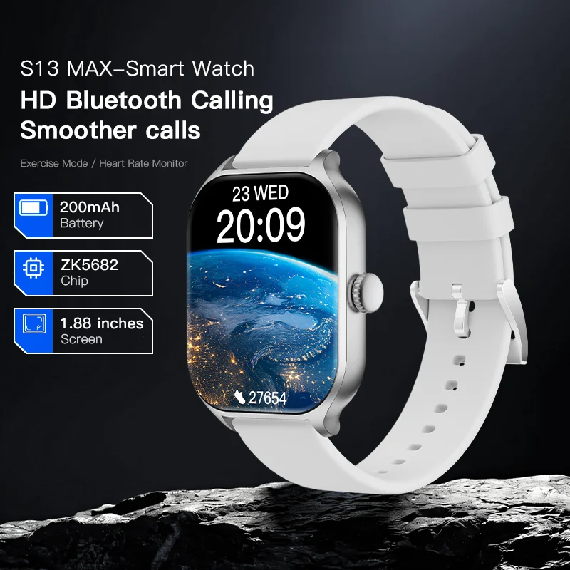YTOM Newest Smart Watch S13 MAX Smartwatch 1.88 HD Display