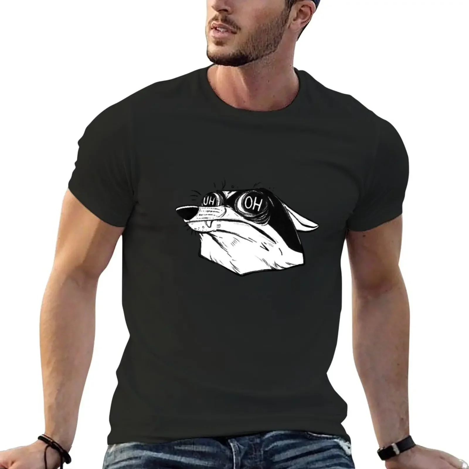 

Uh Oh T-Shirt aesthetic clothes heavyweights tees big and tall t shirts for men
