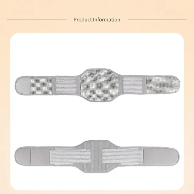 Önmelegítő Mágneses Terápia Alsó Háttámla Tartóágyú Háttérfájás-Enyhítés Derék Edző Isiátos Skoliozis Herniated Korong - Image 6