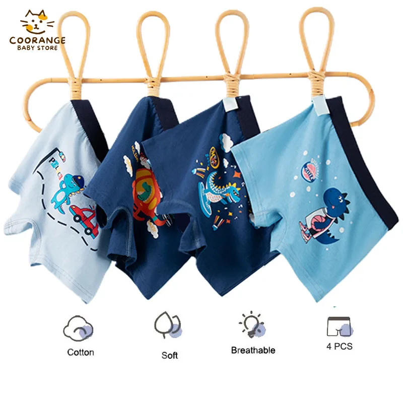 5 Paquet/caja De Ropa Interior Para Niños, Bragas De Algodón Cómodas
