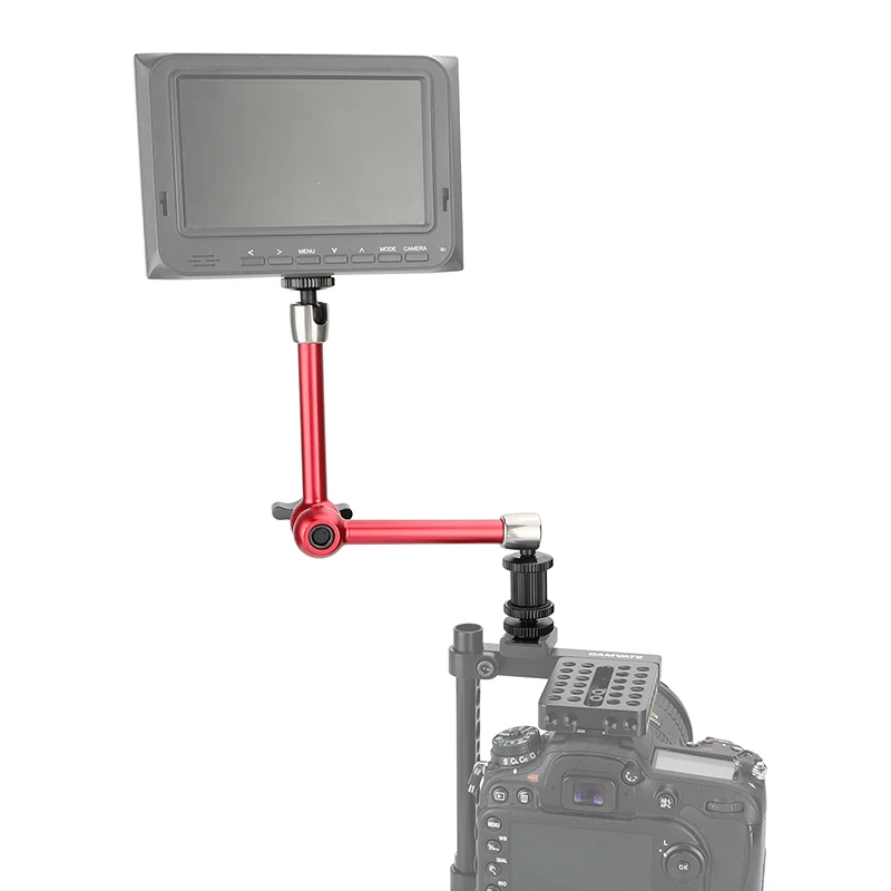 Magic Articulating Arm With Shoe Mount Adapter 7/9/11inches For DSLR Camera Moni
