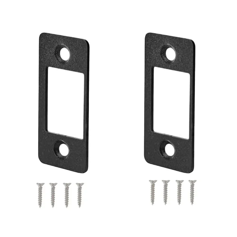 DeadBolt Strike Plates Large Hole And Narrow Edge Frame Striker Stainless Steel Deadbolt Repair Household Hardware