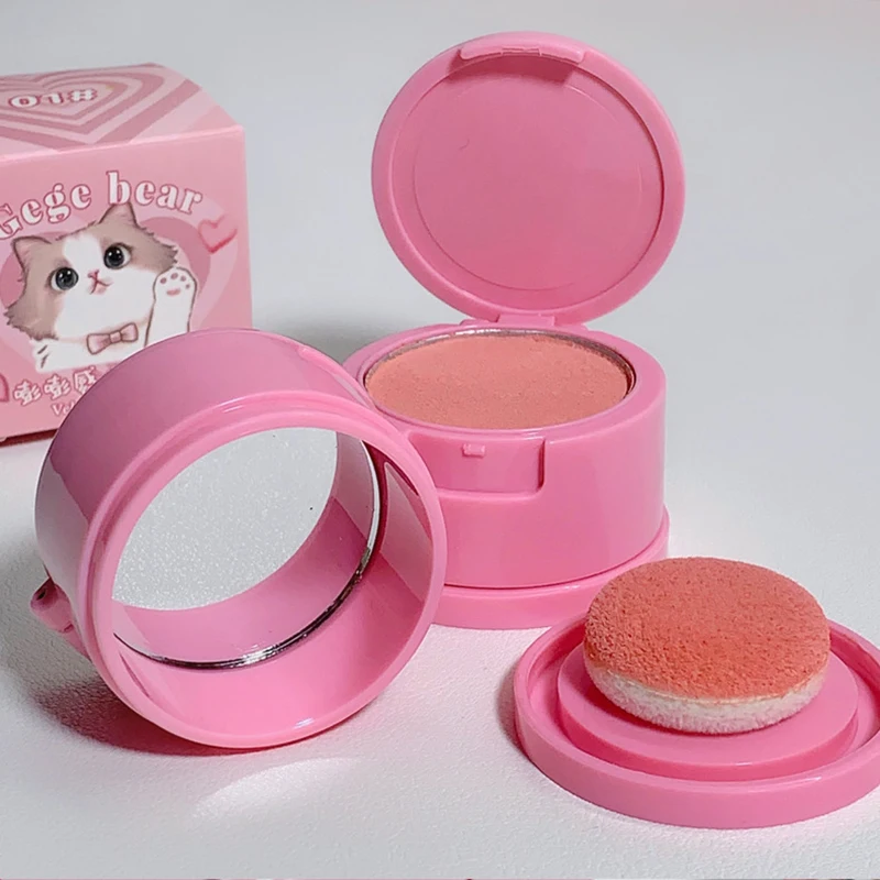 Strawberry Pink Face Blusher Matte Natural Cheek Tint