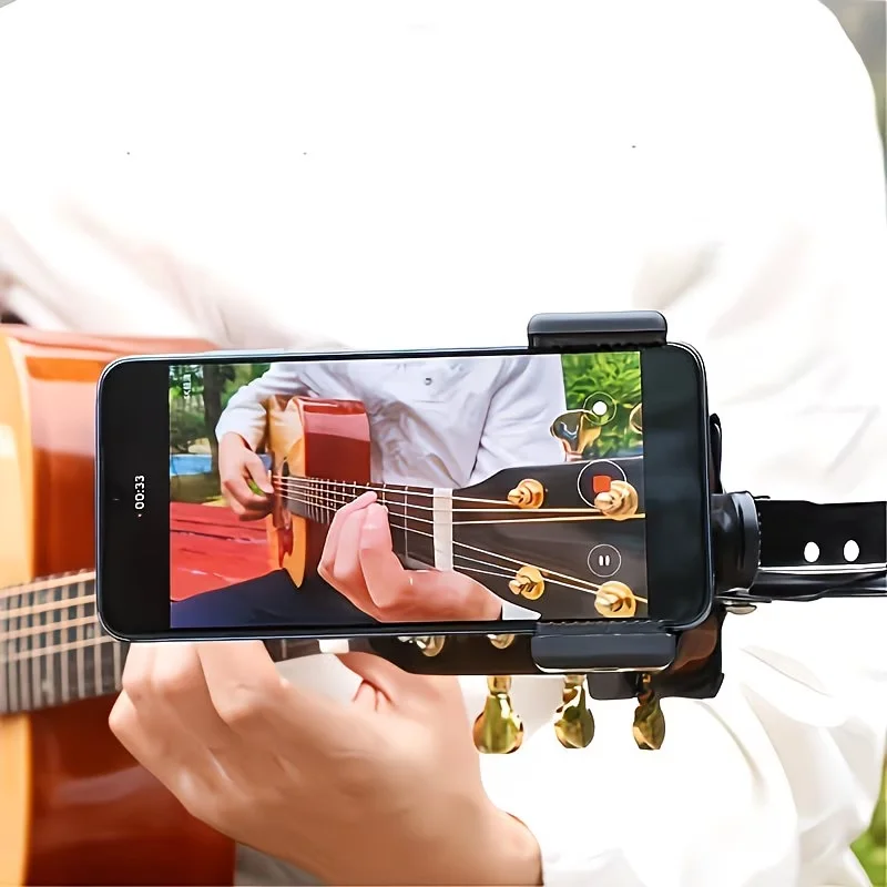 Universal Instrument Clip Stand for Live Streaming & Recording