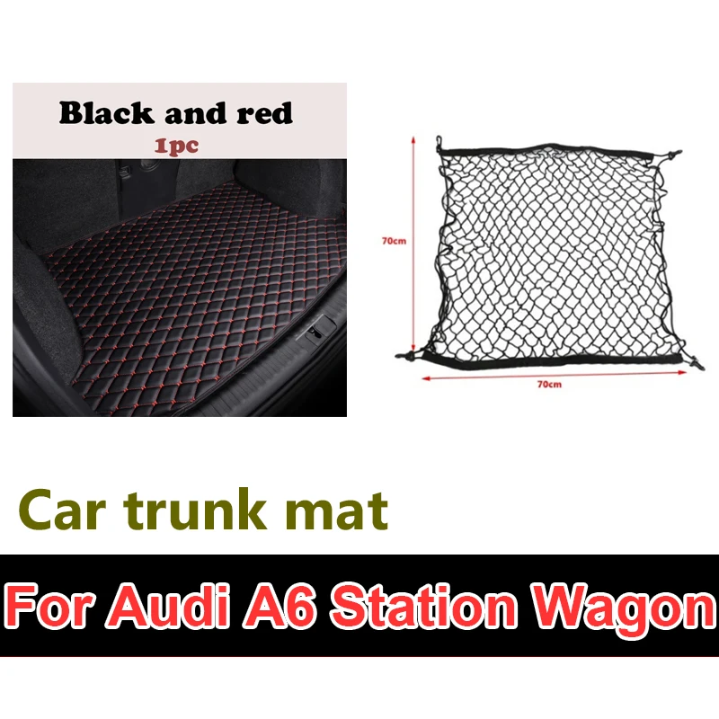 

Автомобильные коврики для Audi A6 C7 Универсал 4G 2011 ~ 2018, водонепроницаемые защитные накладки, коврики для заднего багажника автомобиля, автомобильные аксессуары