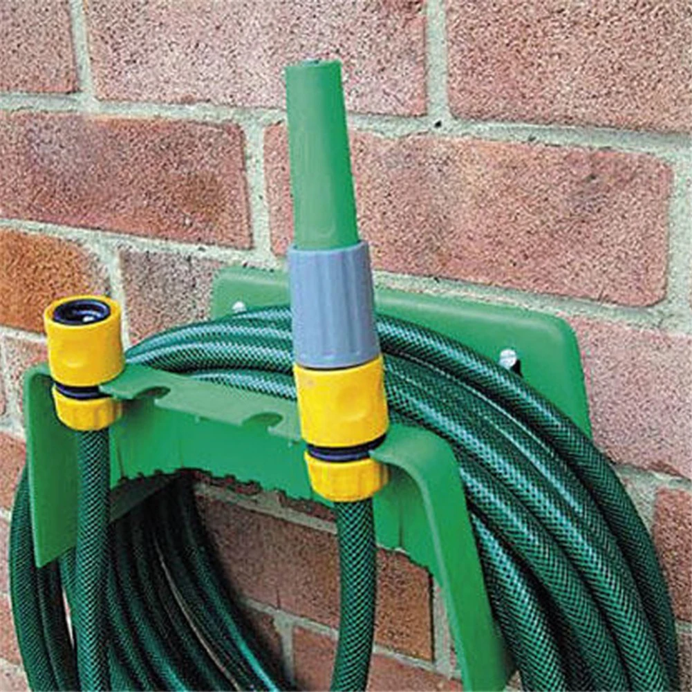 Water Pipe Rack Wall-mounted Tube Rack Garden Watering Irrigation Water Pipe Support Plastic Storage Holder