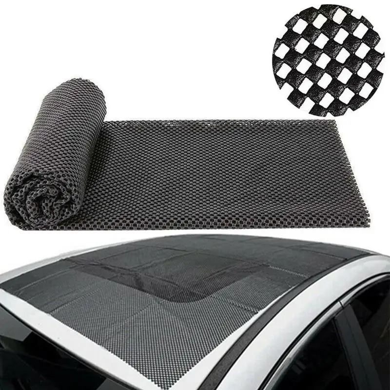 

Car Roof Mat Car Roof Luggage Mesh Net Anti-slip Mat Car Supplies Car Roof Package Cargo Mat Trunk Anti-skid Mat Car Accessories