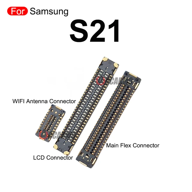 2Pcs LCD FPC Plug Main Board PCB Camera Mainboard Flex WIFI Signal Antenna  Connector 56 60