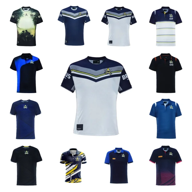 

North Queensland Cowboys 2024 Men's Home and Away Jerseys