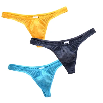 Men’s Mesh Thong Briefs 1