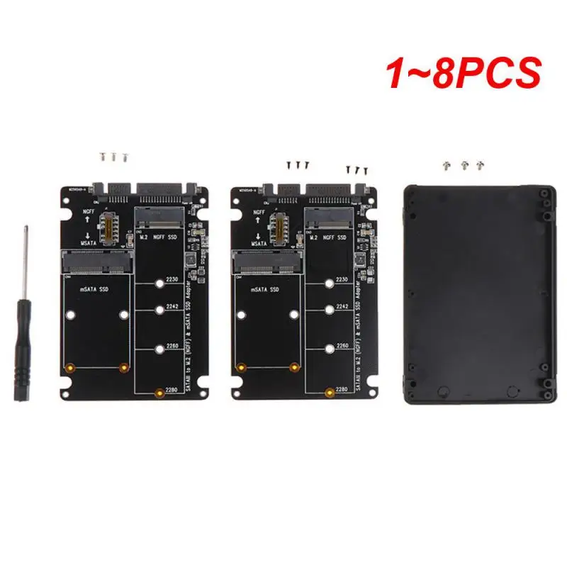 

1 ~ 8 шт. 60 Гбит/с на M2 NGFF SATA SSD MSATA SSD адаптер для телефона M.2
