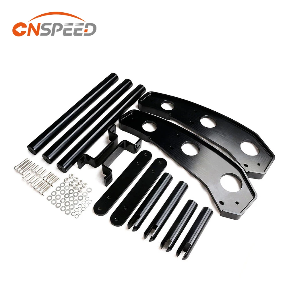 

Car modification Front push Bumper For 2015-2017 Ford Mustang Black color YC101372