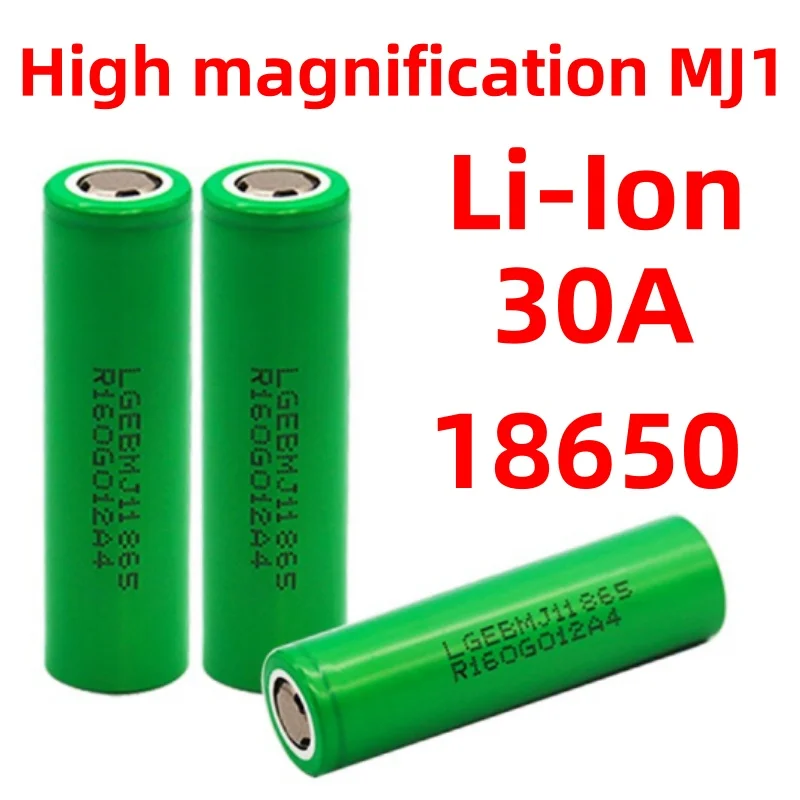 

100% original MJ13.7 v 2800 mah 18650 lithium rechargeable battery for LG MJ1 2800mah flashlight battery+free shipping