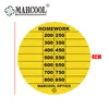 Marcool Scope DOPE Sticker Scope Sticker Recording drop Yellow 10pcs/20pcs Hunting Optics Accessoires 3