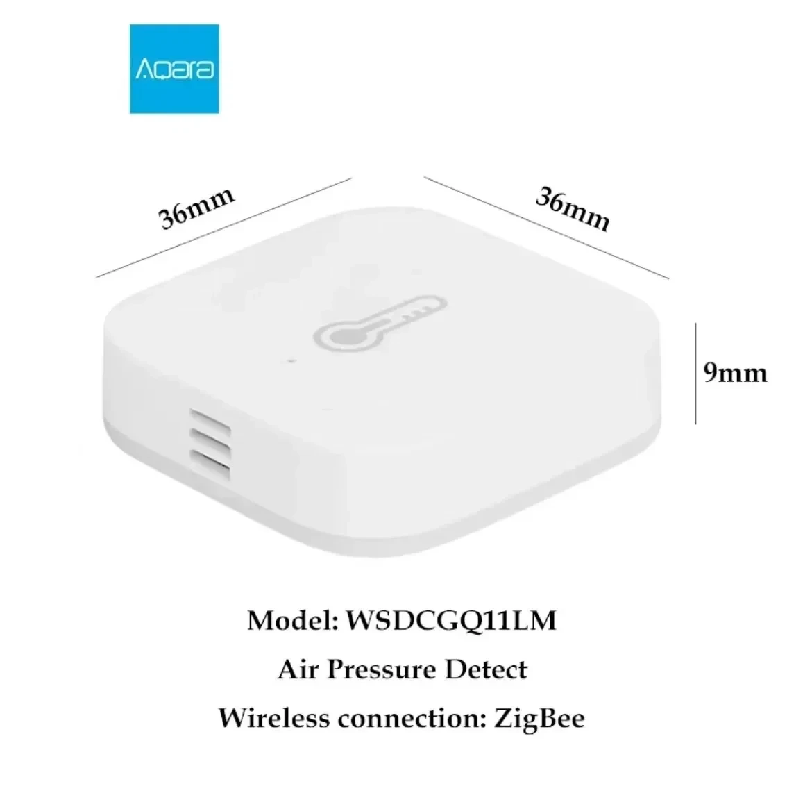 Global version Aqara Temperature Humidity Sensor Smart Air Pressure Sensor Zigbee Smart home For Xiaomi APP Mi home - Image 5