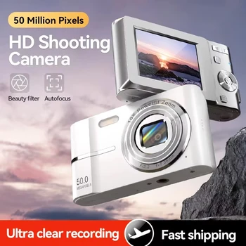 4K Digital Camera 50MP 16X Student Camera Outdoor Anti-Shake Digital Video Camera Flash Video Recorder Small Video Camera 1