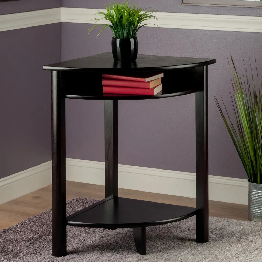 

Liso Corner Table Cube Storage and Shelf Freight Free Living Room Furniture Home