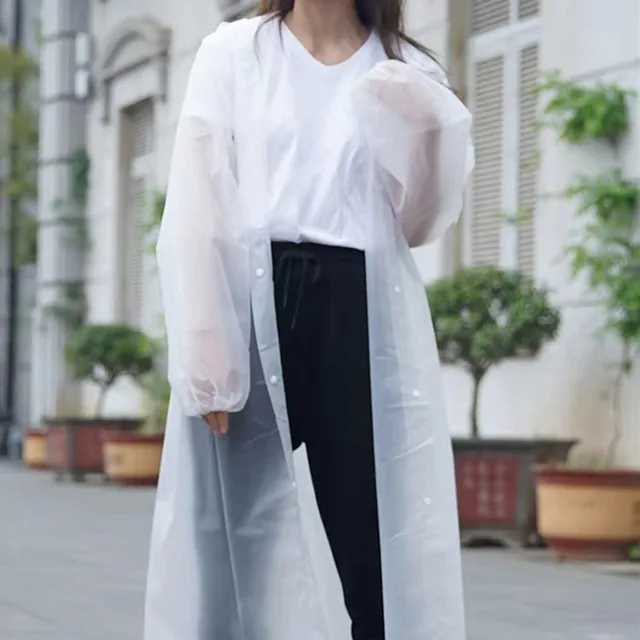 Esős ​​Napos Utazási Kerékpározás Nem Diszkriminálható Esőkabát Öltöny - Image 3