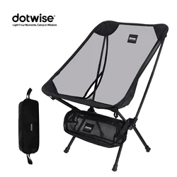 Breathable Mesh Outdoor Moon Chair - Durable Aluminum Alloy with Anti-Sinking Design (Black  Mesh yarn)