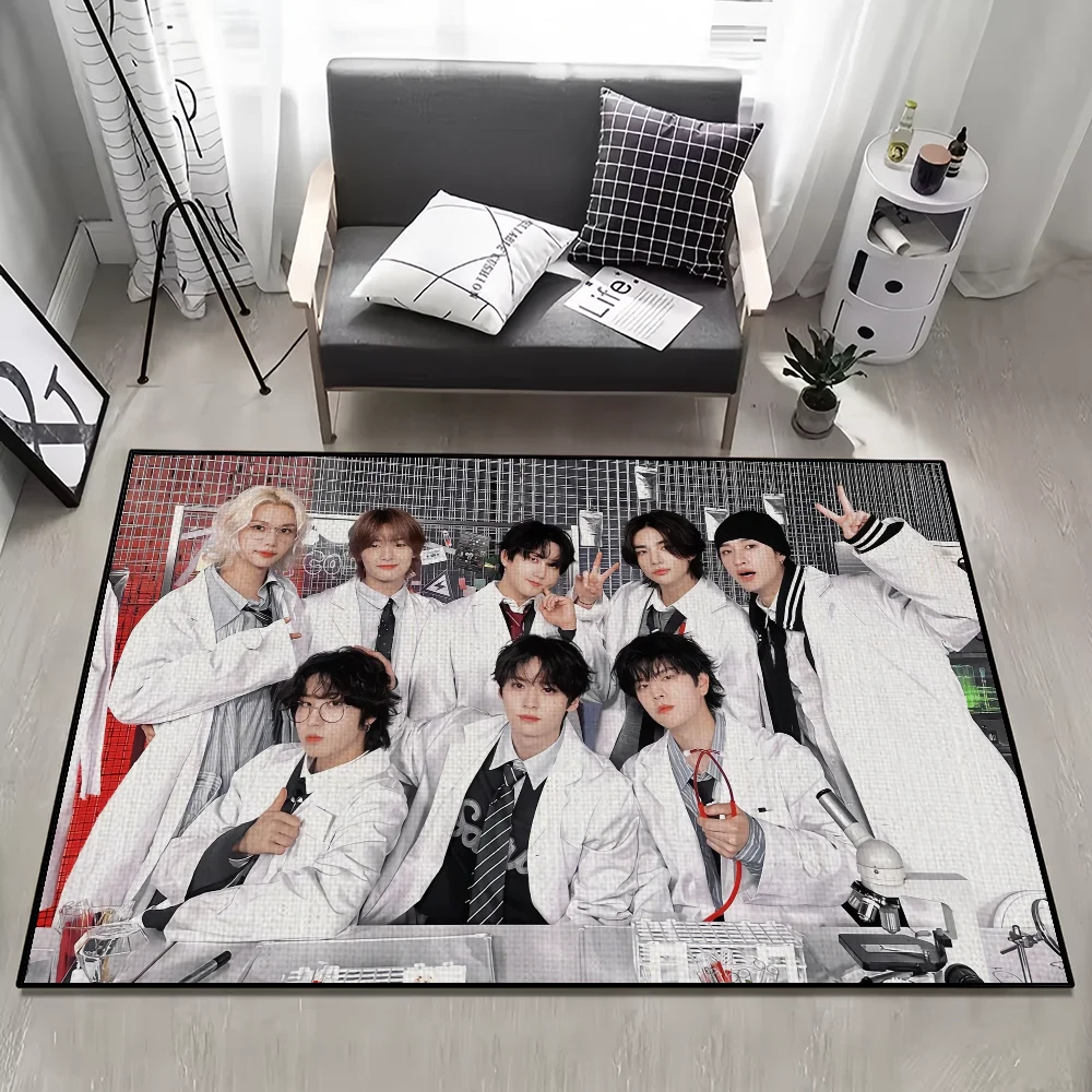 Band Door K-K-KidS S-S-StrayS Mat Anti-Slip Kitchen Bedroom Handmade Tufted Rug Carpet Living Room Entrance Decoration 3