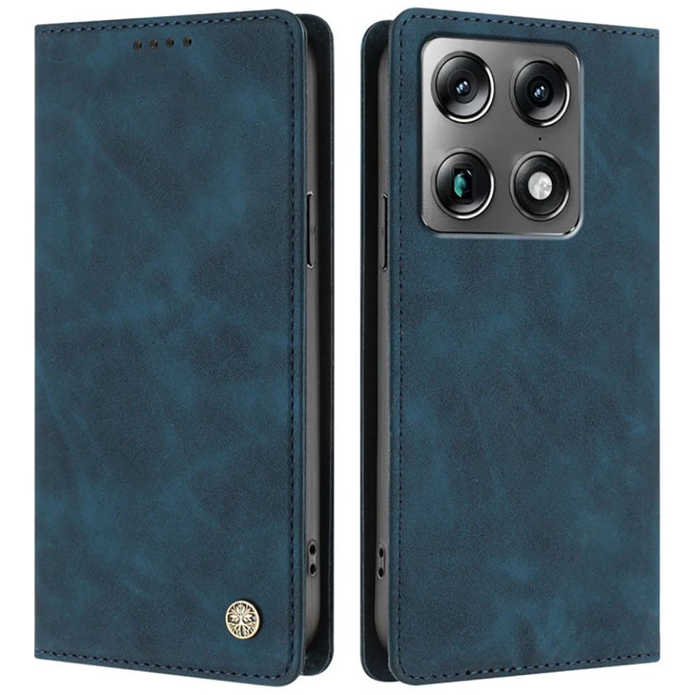 Luxury Magnetic Leather Wallet Case - Premium Cover