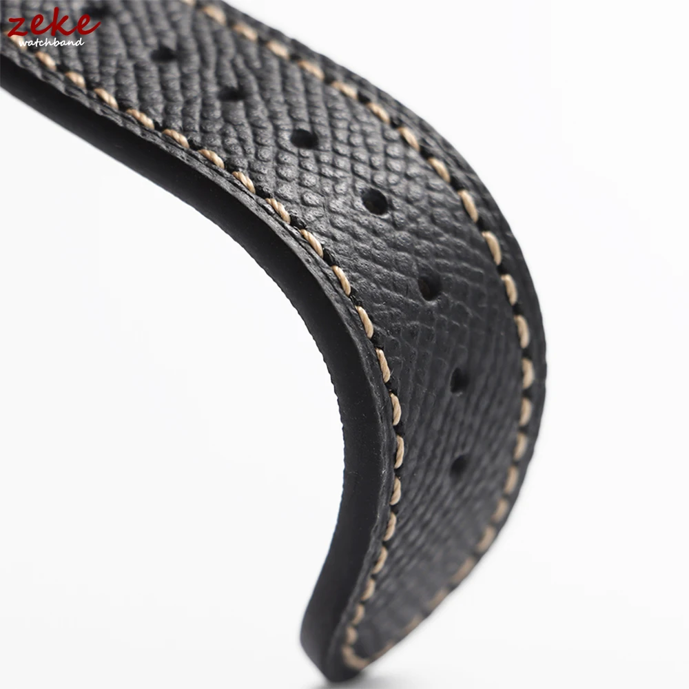Genuine Leather Watch Strap – Retro Quick Release Wristband Accessory