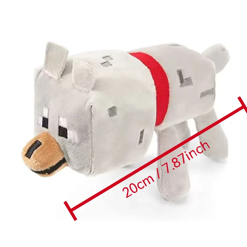 20cm Soft Plush Wolf Toy Doll - Perfect Gift