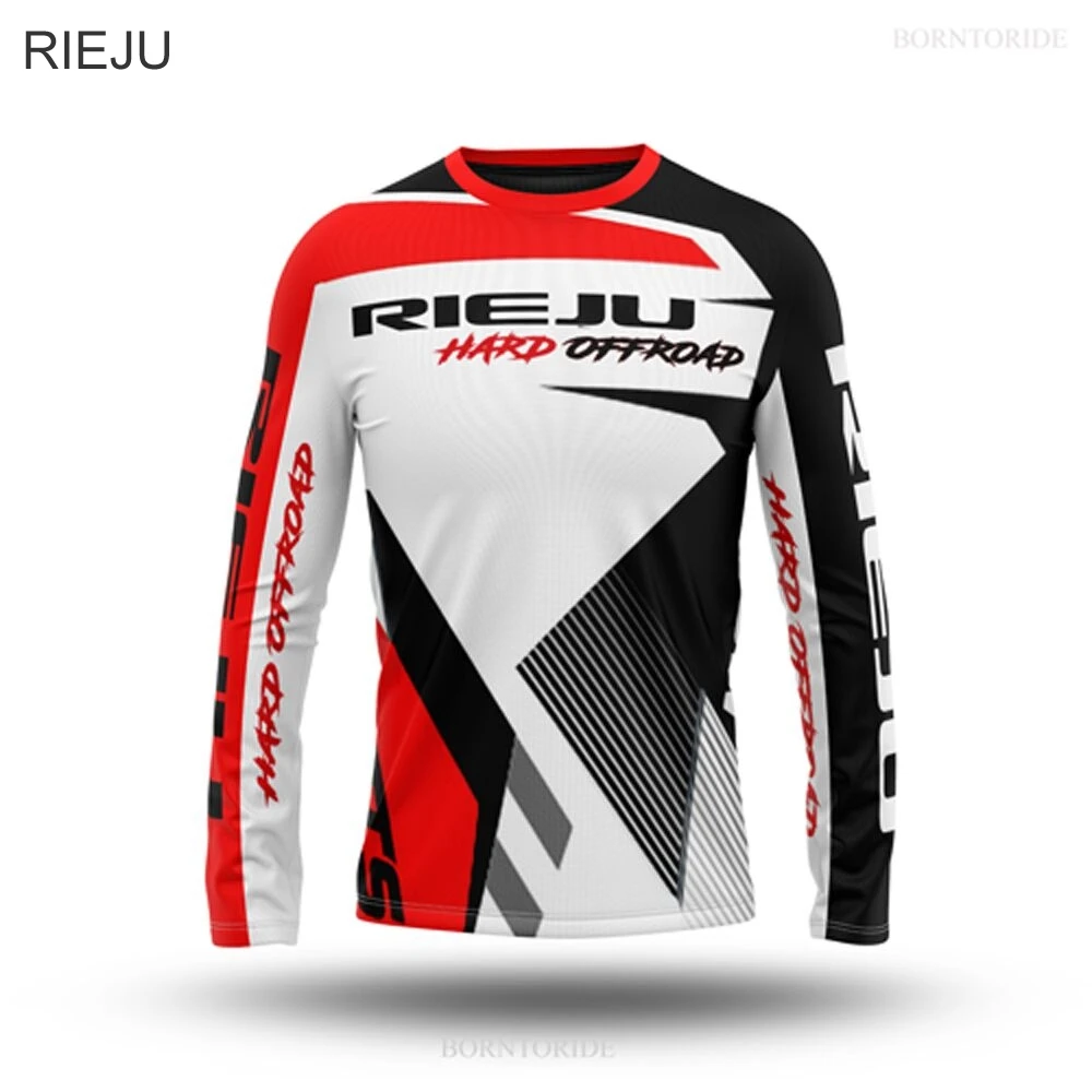 Ropa Moto Rieju Mtb Clothing Jersey Men's Breathable Cycling Shirt Moto Wear Maillot Ciclismo Hombre - Cycling Jerseys - AliExpress