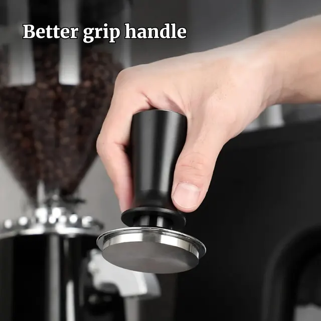 Espresso Tamper Barista Coffee Tamper with Calibrated Spring Loaded 51mm 53mm 58mm Stainless Steel Tampers