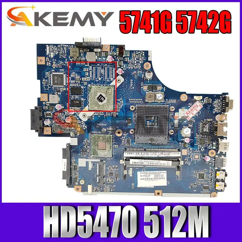 Высококачественная материнская плата для ноутбука Acer aspire 5741 5741G 5742 5742G новый