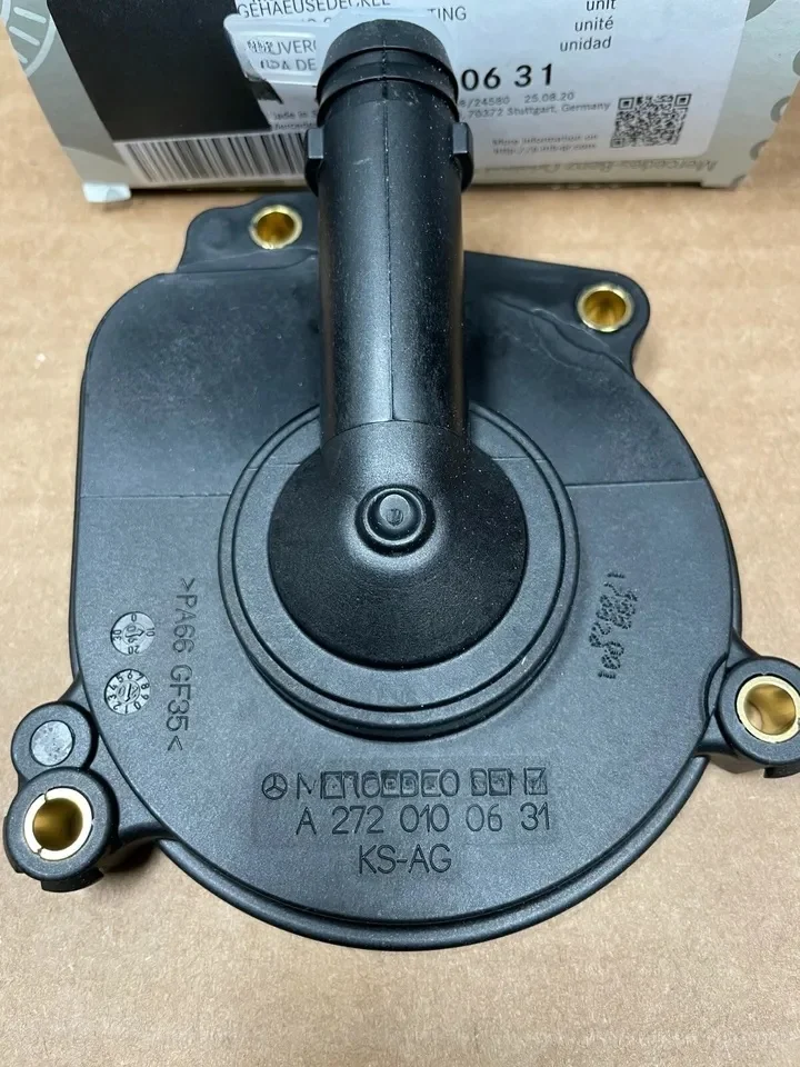 For Mercedes-Benz Original Engine Oil Separator Cover + Camshaft Cover Set NEW