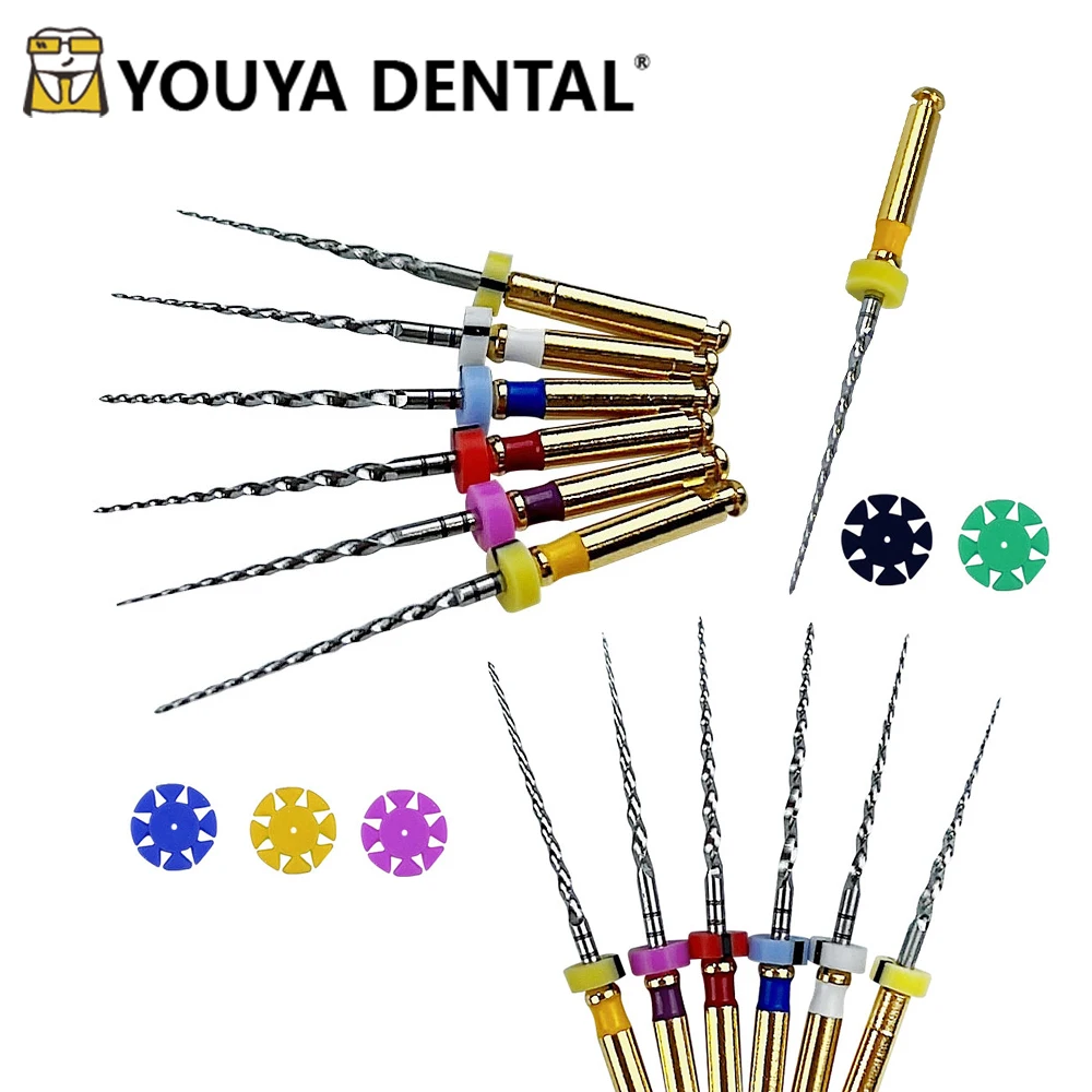 

Dental NiTi Super Rotary Heat Activated Endodontic Canal Root Files Engine Use File 21mm 25mm SX-F3 Dentistry Endo File