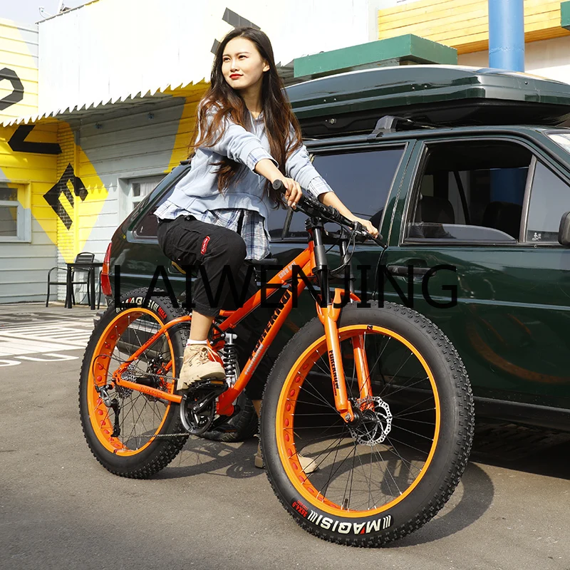 6-Speed Wide Tire Mountain Bike 3