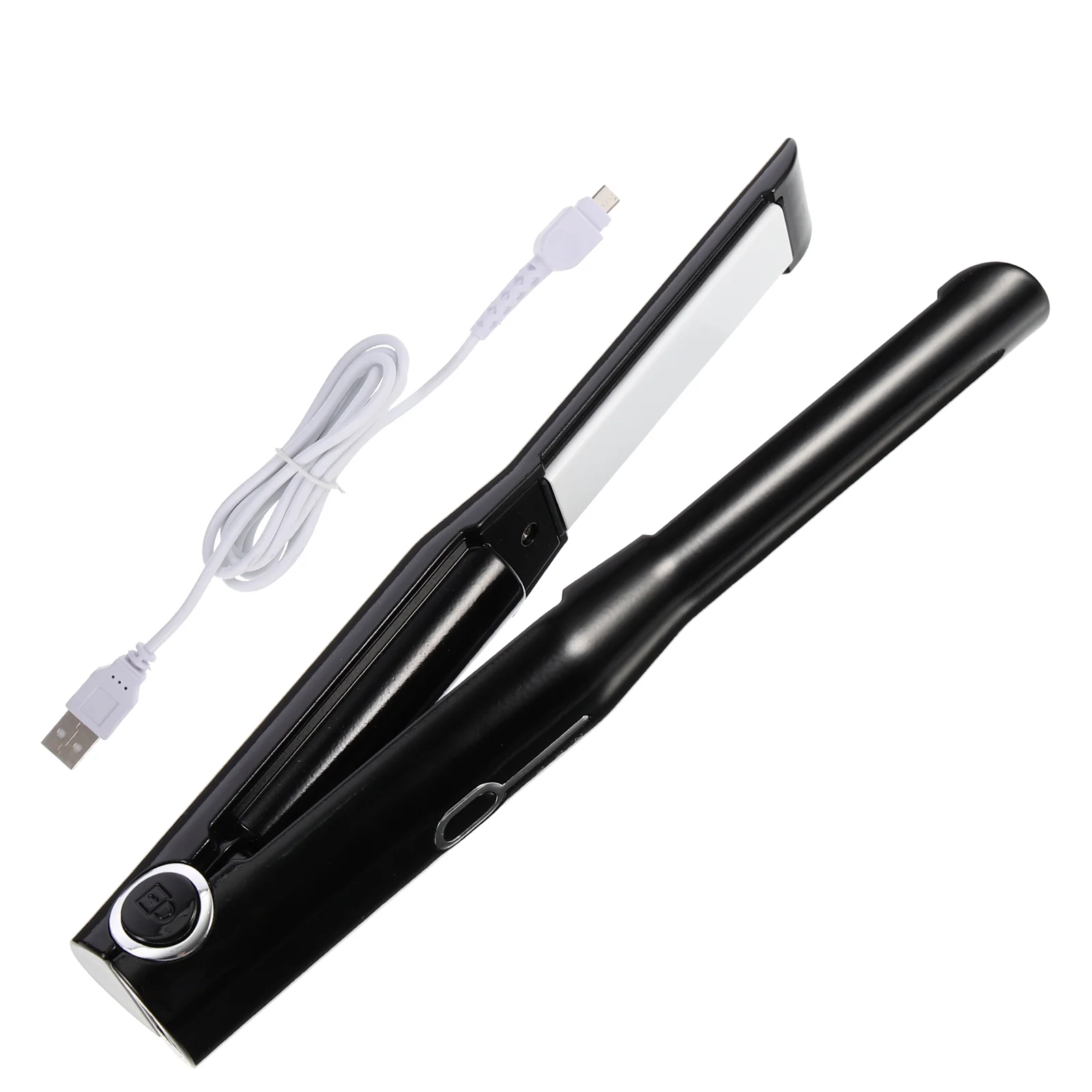 

1 Set Multifunctional Wireless Hair Curler Straightener Portable Long Hair Crimper