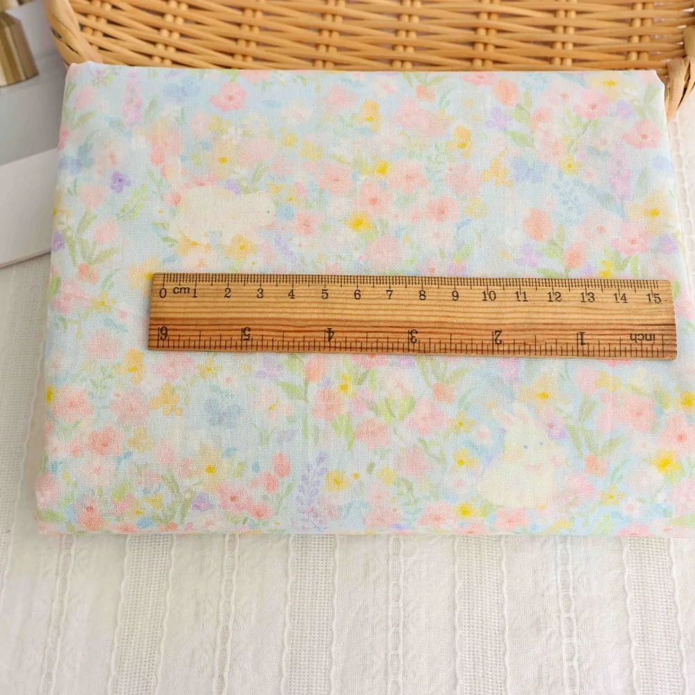145x50cm 100% 면 40 포플린 평직 원단 봄 여름 아동복 의류 수제 바느질 천