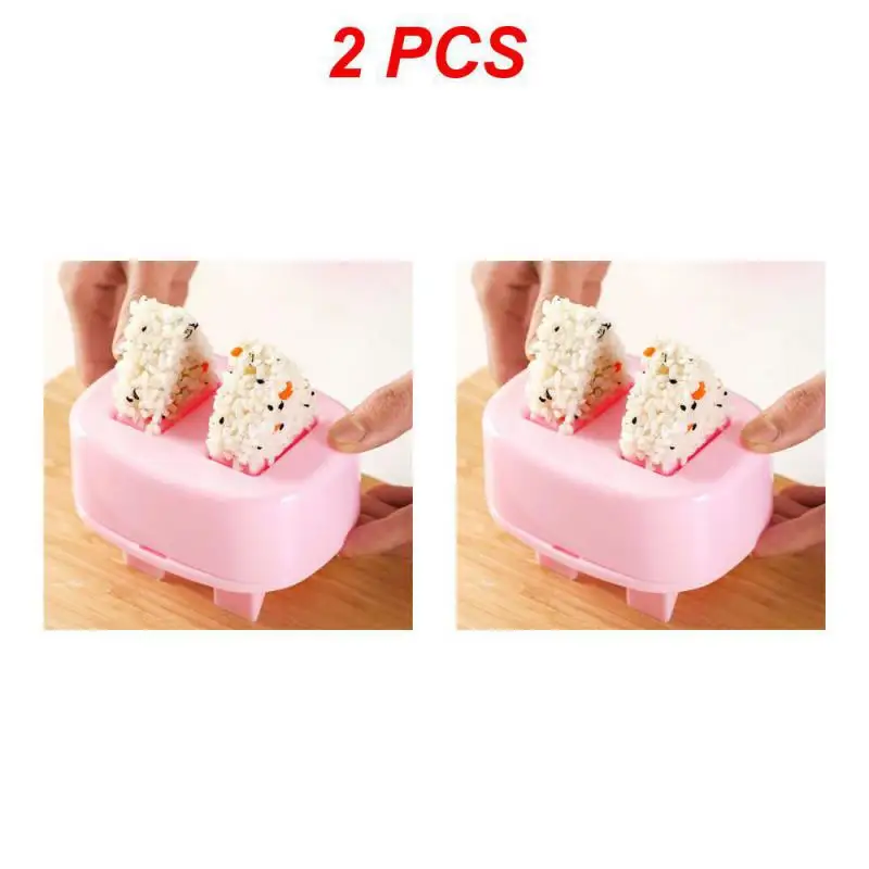 1~10PCS Trilater Form for Onigiri Rice Ball Sushi Maker Non-Stick Kitchen Sushi  Making Kit Seaweed Press Device Mold For Kids - AliExpress