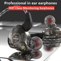 Original X2 Dynamic Wired Earphones HIFI Heavy Bass Earbuds In Ear Gaming Headphones Monitor Sport Noise Cancelling Headset Mic 1