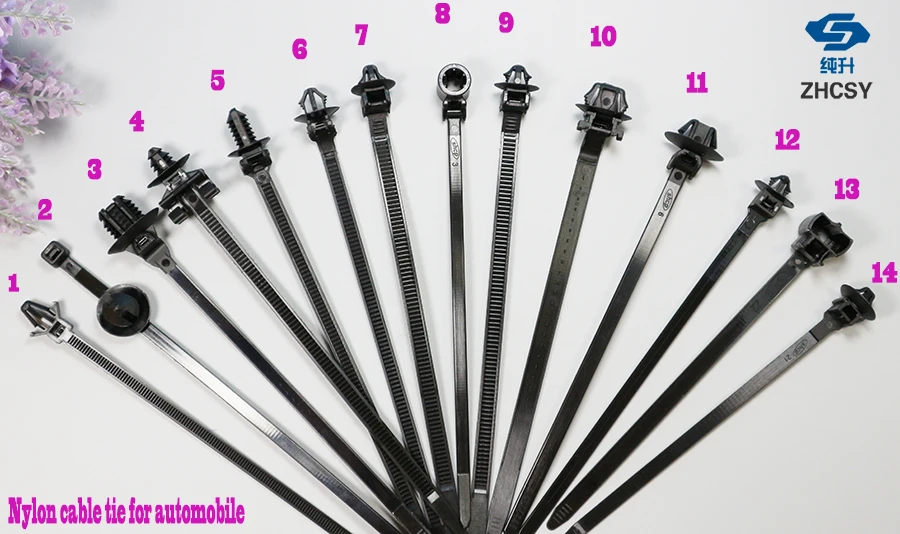 Attaches Câble 185 Mm Noir - Pack De Clips De Fixation Pour Voiture, Tuyaux, Universel, Neuf