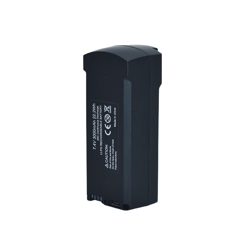 V198 PRO MAX brushless GPS obstacle avoidance remote control drone quadcopter accessories 7.4V 3000Mah battery RC Drone Battery RC Battery Drone Battery USB/5To1 cable