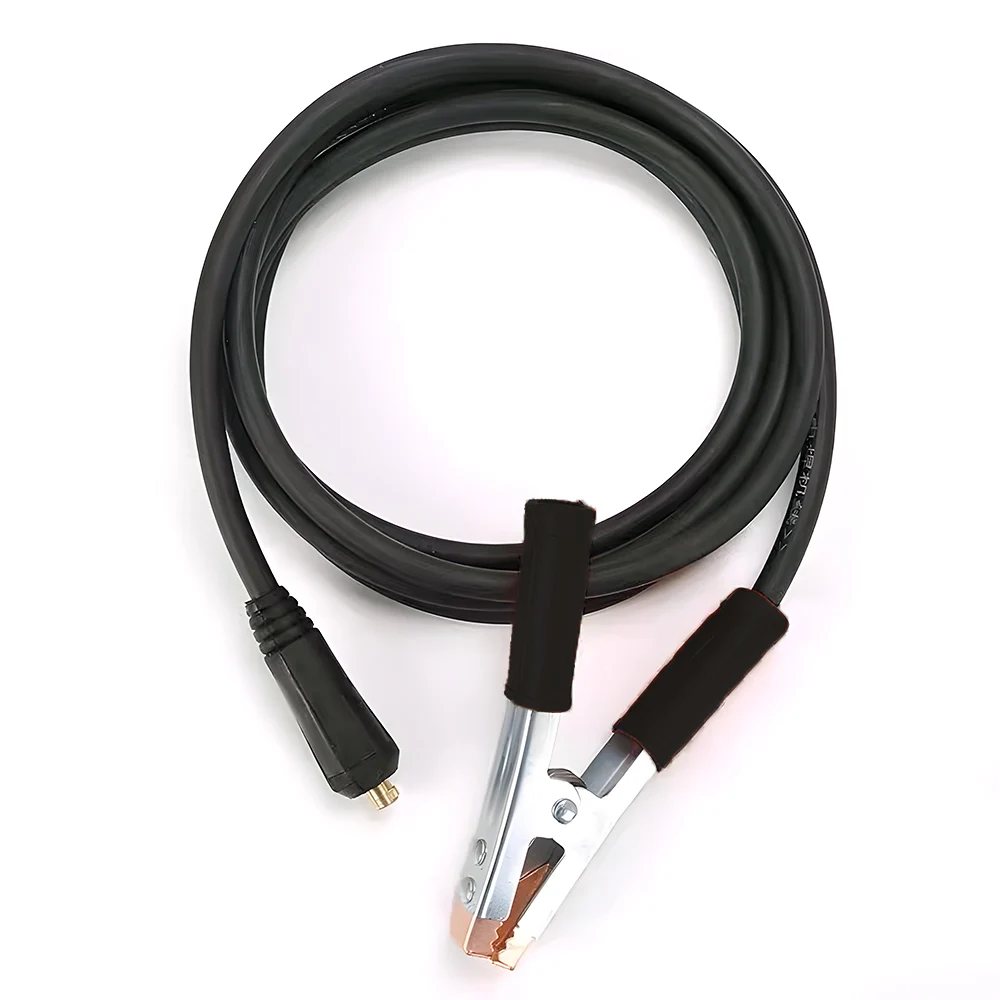 500A Electrode Holder 5M Cable 300A Earth Clamp 3M Cable Suitable For 200 250 Welding Machine Welding Accessories