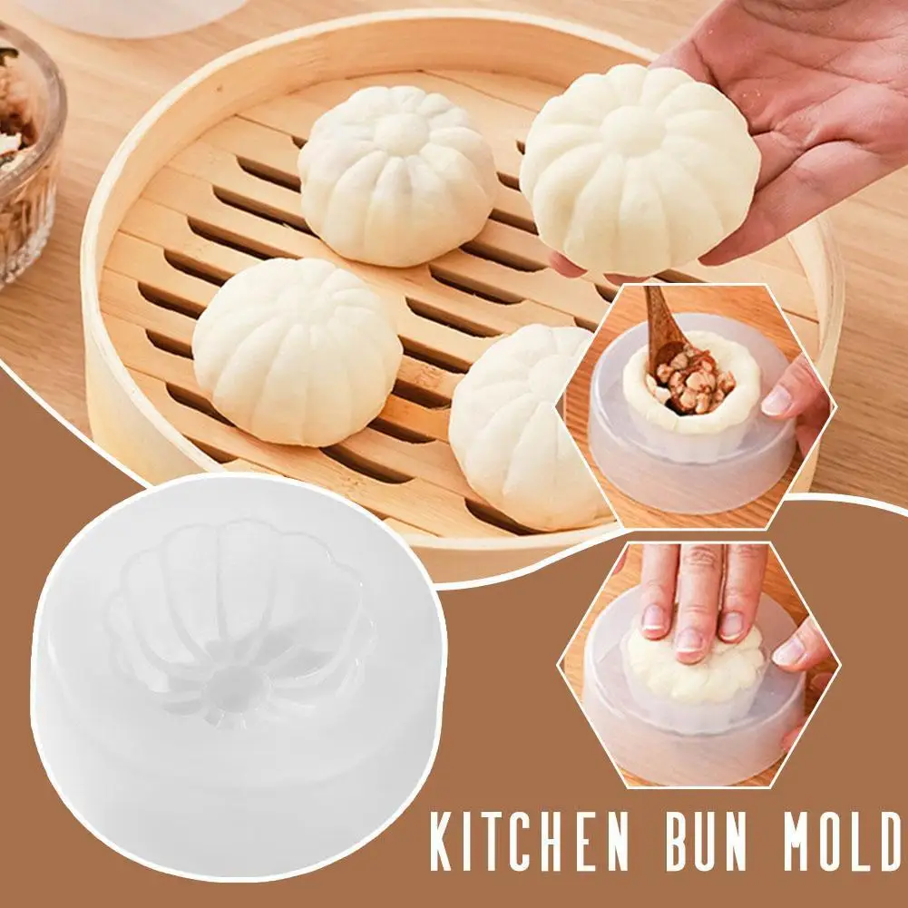 Steamed Stuffed Bun Making Mold Chinese Baozi Maker Pastry Pie Dumpling Mold Kitchen Gadget For Homemade Bun dumpling maker pie molds
