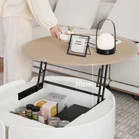 Tables basses de Style crème moderne Designers salon italien canapé Tables basses d'appoint Salon originalité meubles Tavolino FYCT 3