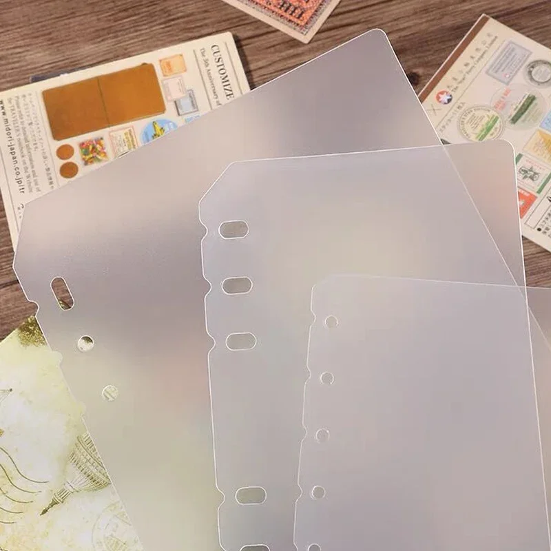 2-Piece Set: Plastic Loose-Leaf Index Dividers