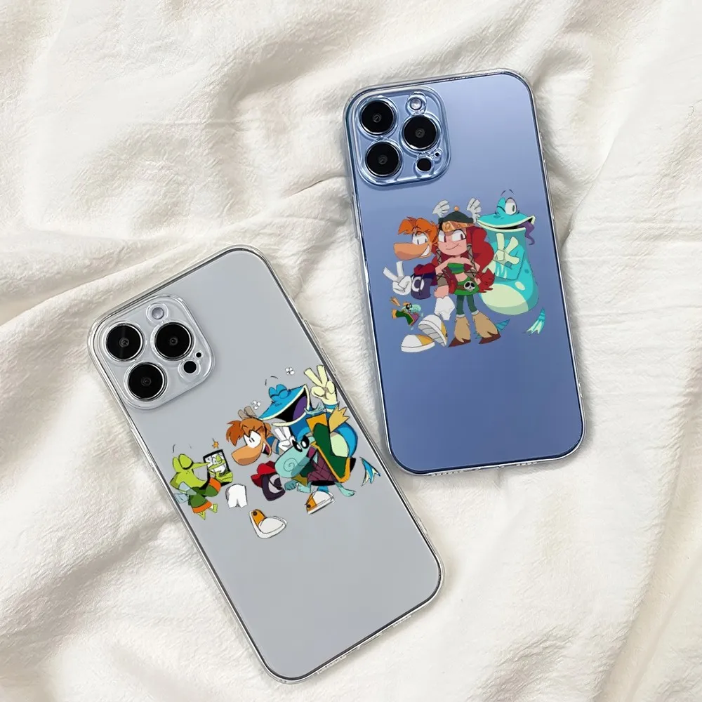 Custodia Per Telefono Da Gioco Rayman Legends Per Samsung Galaxys20 S21 S22 S23 Fe Lite Plus A71 Note20 Guscio Trasparente