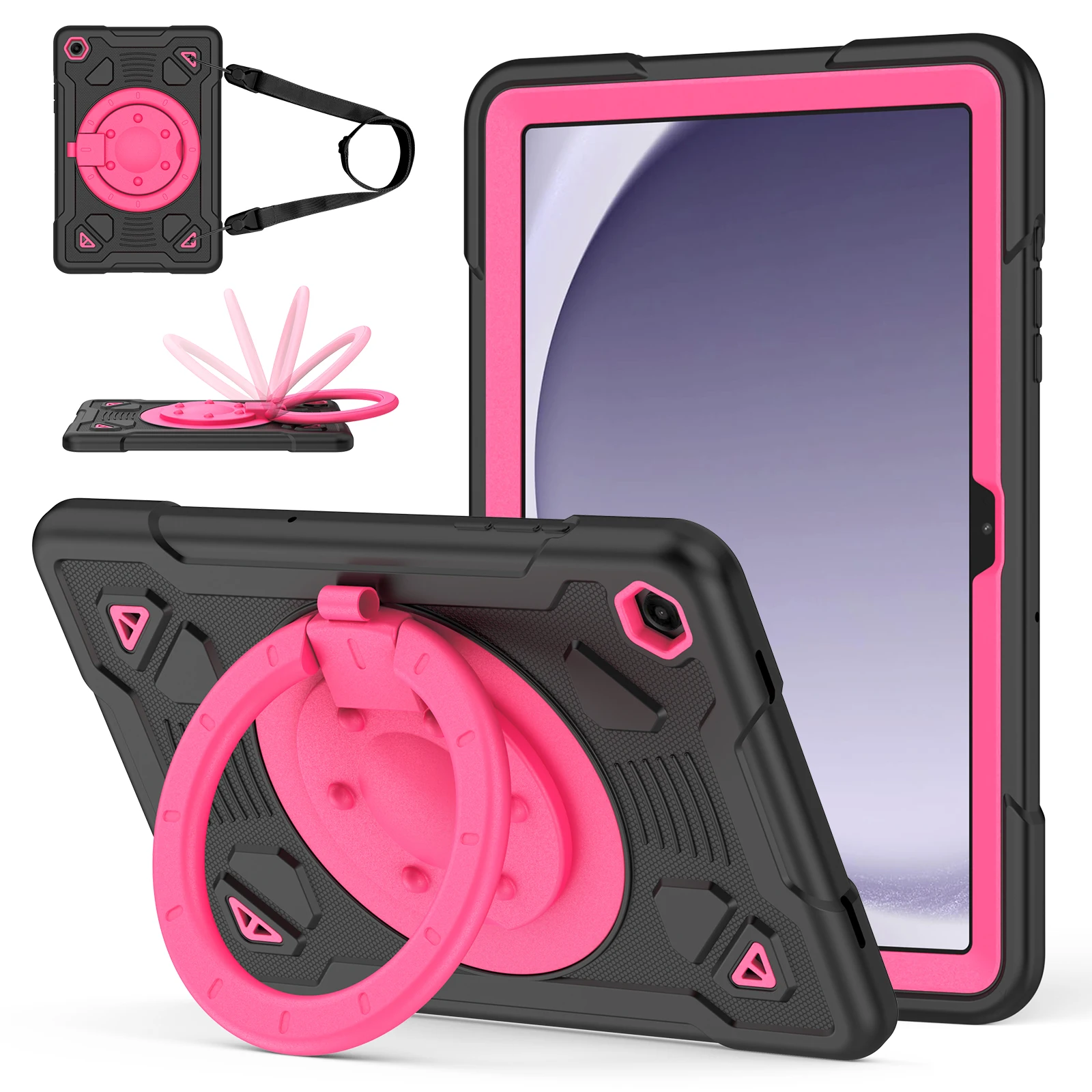 Vibrant Kids Tablet Case with Pen Tray and Enhanced Protection