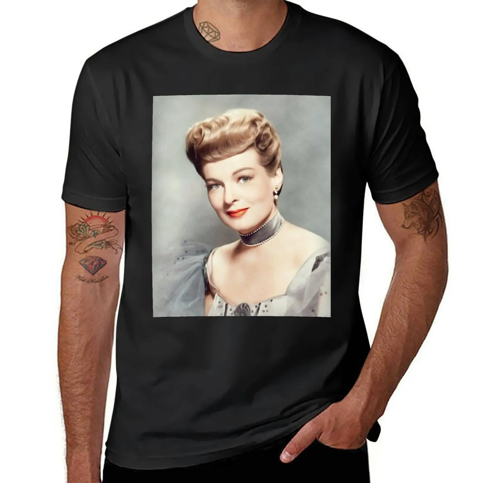 

Ruth Hussey, Actress T-Shirt animal prinfor boys anime clothes hippie clothes heavyweights mens vintage t shirts