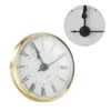 70MM Quartz Clock Inserts Movement Mechanism Replacement With A Back Cover Roman Arabic Numerals Home Decoration 4